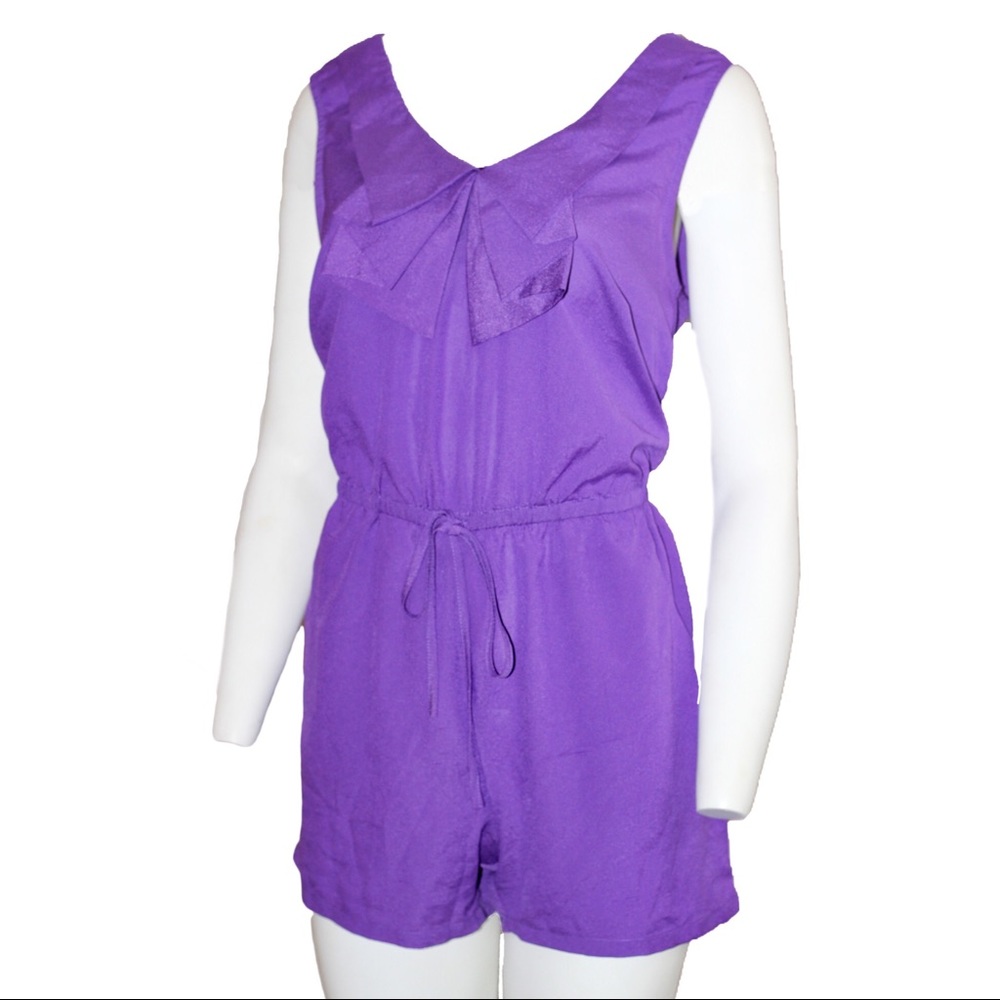 Women’s Purple Romper Size L